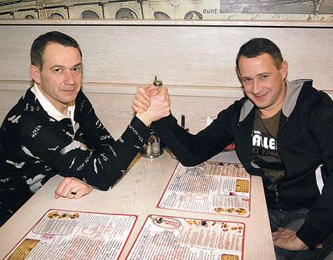 Александр и Валерий Пономаренко. Фото: Владимир Чистяков.