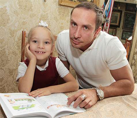 Данко с дочкой. Фото: Лилия Шарловская.