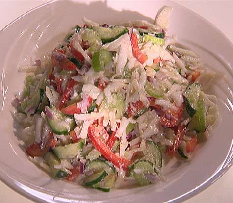 Пряный овощной салат «Служебный роман». Фото: материалы пресс-служб.