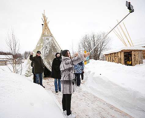 Дочь Стриженовых оказалась любительницей селфи.