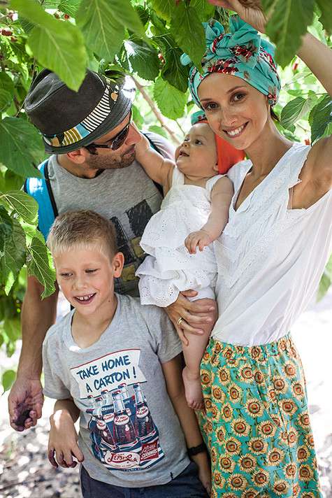 Главная работа для Насти - быть женой и мамой. Фото: личный архив Анастасии Цветаевой.