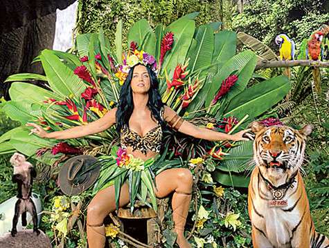 Кэти Перри. Кадр из клипа.