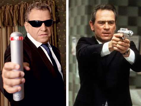 Борис Грачевский/Томми Ли Джонс. Фото: Мигель/кадр из фильма Люди в черном II.