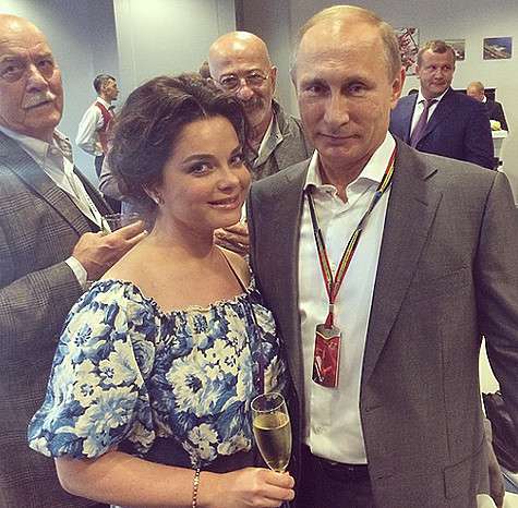 Владимир Путин и Наташа Королева. Фото: Instagram.com.