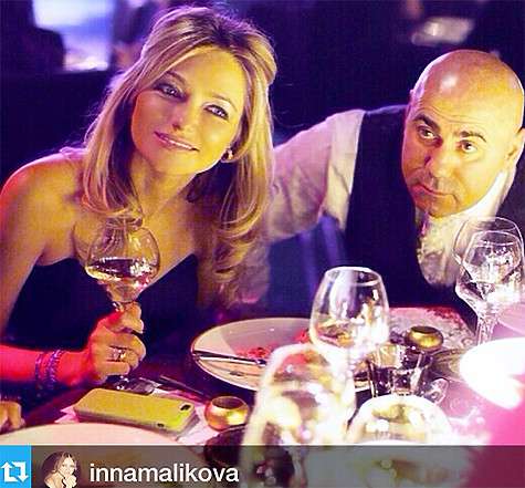 Женя Малахова и Иосиф Пригожин. Фото: Instagram.com.