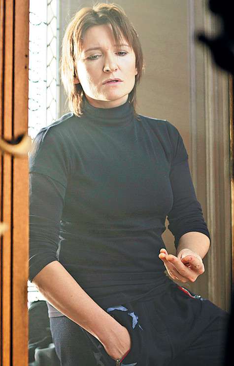 Диана Арбенина тоже была на съемках, правда, однажды отлучилась на первое в своей жизни родительское собрание в детском садике своих двойняшек — Артема и Марты. Фото: Светлана Боброва.