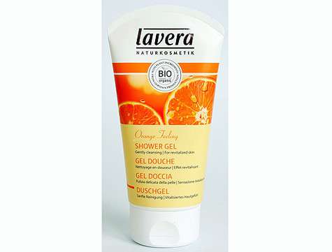 Био-гель для душа и ванны «Апельсиновое чувство» от Lavera.