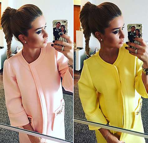 До этой фотографии разглядеть животик Ксении Бородиной было практически невозможно. Фото: Instagram.com/borodylia.