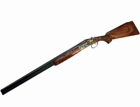 Ружье, сделанное для Бориса Ельцина, подарил Гусеву Анатолий Тяжлов. Фото: Антон Журавков.