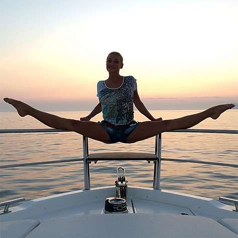 Анастасия Волочкова в Турции. Фото: Instagram.com/volochkova_art.