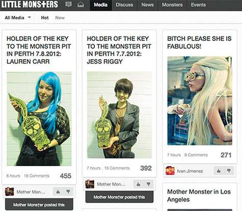 Социальная сеть Маленькие монстры.