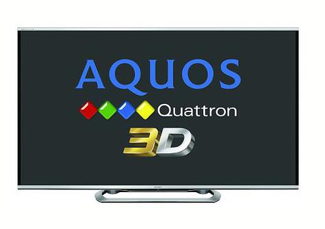ЖК-телевизор Sharp AQUOS Quattron 3D.