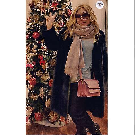 Анита Цой рассказала, что перед Новым годом наряжает 4 елки. Фото: Instaram.com/anitatsoy.