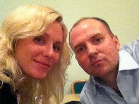 Катя Гордон и Сергей Жорин. Фото: Twitter.com.