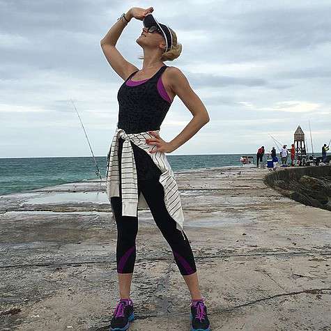 В Майами Кристина занялась спортом. Фото: социальные сети