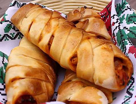 Пирожки с капустой «Косичка». Фото: материалы пресс-служб.