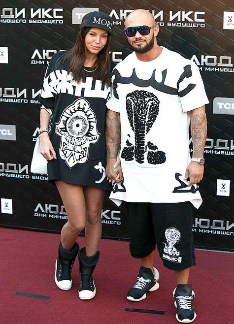 Джиган с супругой. Фото: Геннадий Авраменко.