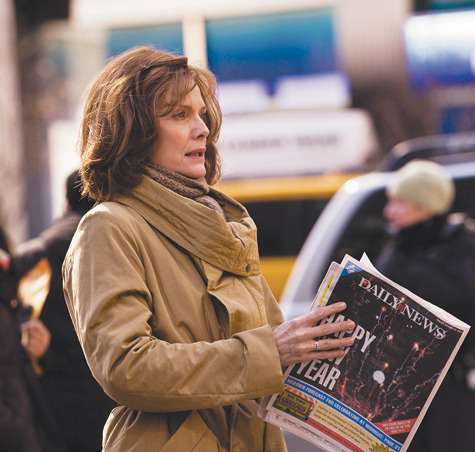 Мишель играет героиню, которая выглядит не совсем эффектно