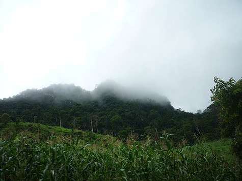 Окрестные пейзажи выглядели порой как иллюстрации к книжкам о затерянных мирах.