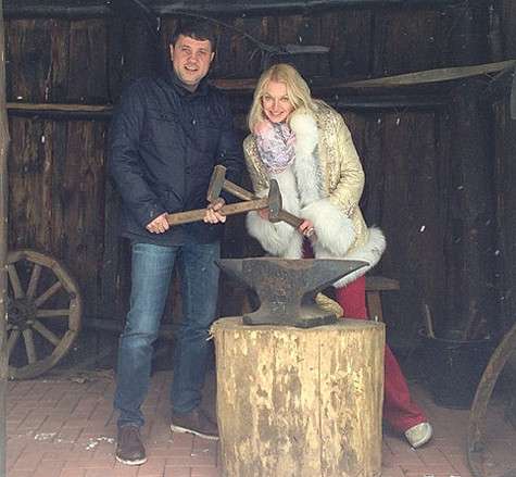 Анастасия Волочкова и Бахтияр Салимов. Фото: Instagram.com.