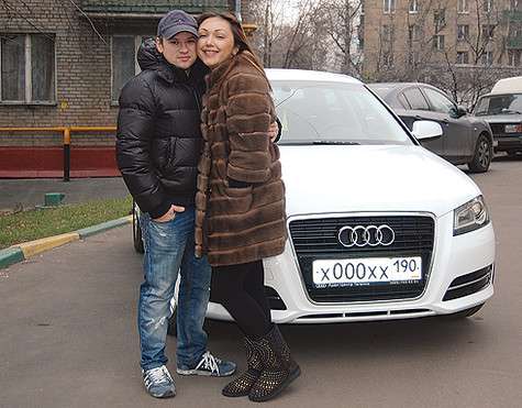 Андрей Гайдулян с любимой девушкой. Фото: материалы пресс-служб.