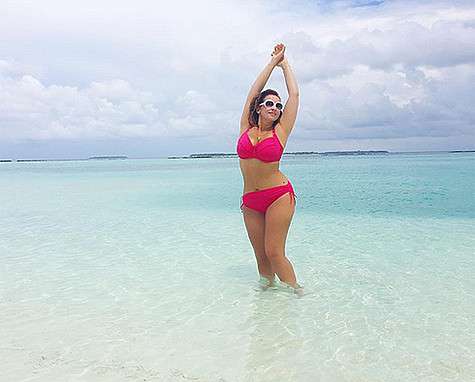 Анфиса Чехова часто радует своих подписчиков снимками в купальниках. Фото: Instagram.com/achekhova.