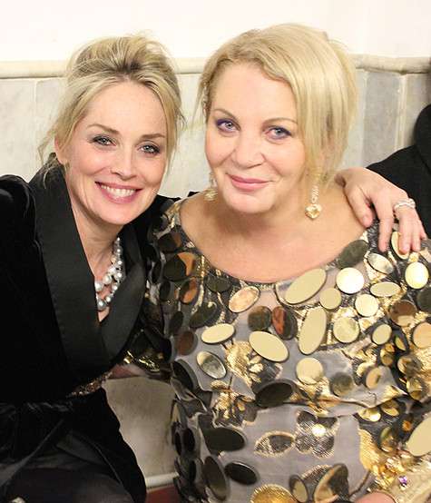 Хелен Ярмак и Шэрон Стоун.