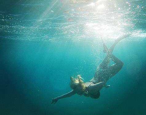 На отдыхе Анна Семенович увлеклась подводным плаванием. Фото: Instagram.com/ann_semenovich.