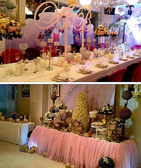 Детский клуб для праздника постарались оформить так, чтобы он больше напоминал замок для принцессы. Фото: Instagram.com/fkirkorov.