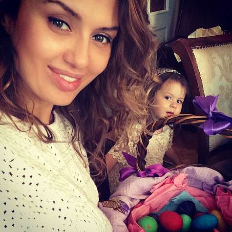 Виктория Боня с дочкой. Фото: Instagram.com.