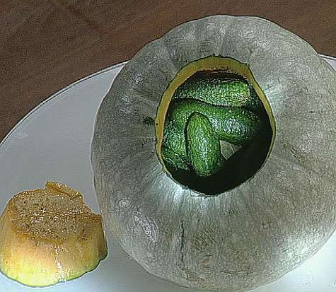 Огурцы, маринованные в тыкве. Фото: материалы пресс-служб.