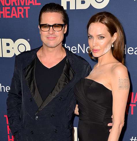 Брэд Питт и Анджелина Джоли. Фото: Rex Features/Fotodom.ru. Брэд Питт и Анджелина Джоли. Фото: Rex Features/Fotodom.ru.