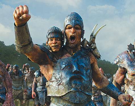 Кадр из фильма «Джек - покоритель великанов».