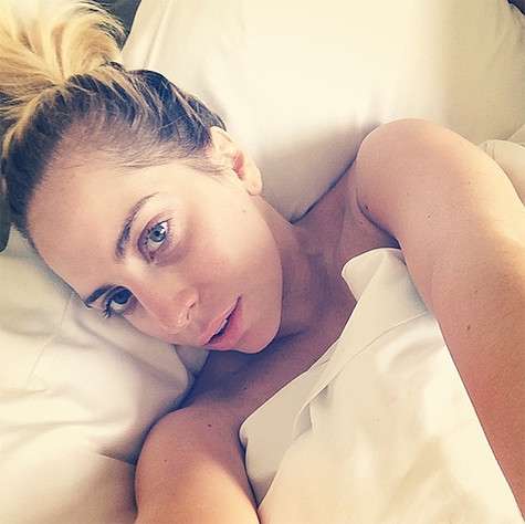 Леди Гага без макияжа. Фото: Instagram.com.