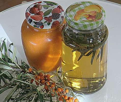 Консервированный сок облепихи. Фото: материалы пресс-служб.