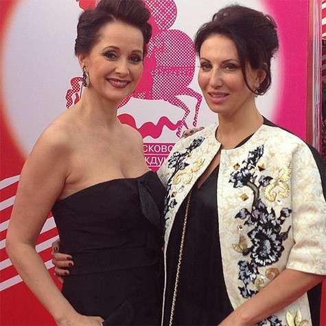 Ольга Кабо и Алика Смехова на ММКФ-2014. Фото: Instagram.com/alika_smekhova.