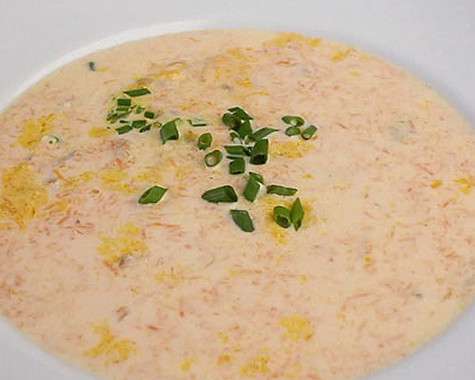 Морковно-сырный суп. Фото: материалы пресс-служб.