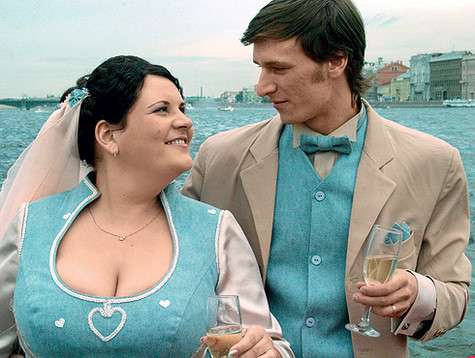 Идея устроить свадьбу в джинсовом стиле принадлежала знаменитому деду невесты. Фото: личный архив Мананы Гогитидзе.