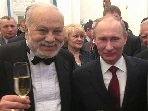 Бедрос Киркоров и Владимир Путин. Фото: Twitter.com.