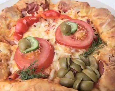 Пицца «Смайлик». Фото: материалы пресс-служб.