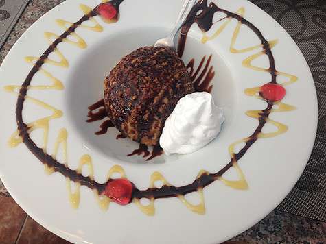 Запеченное мороженое – это очень вкусно!