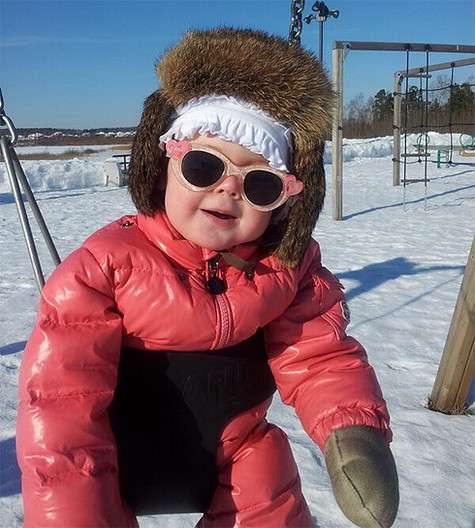 Дочь ГлюкoZы. Фото: Twitter.com.