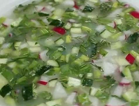 Окрошка на домашнем квасе. Фото: материалы пресс-служб.