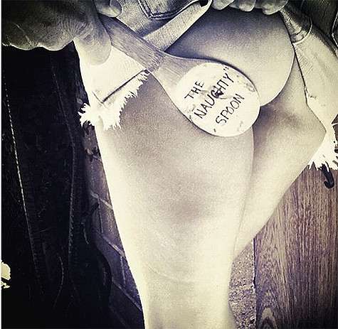 Хайди Клум опубликовала откровенный снимок. Фото: Instagram.com/heidiklum.