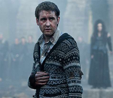 В заключительной картине о Гарри Поттере Мэтью Льюис выглядел так. Кадр из фильма «Гарри Поттер и Дары Смерти».