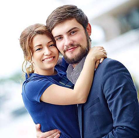 Дочь Розы Сябитовой Ксения со своим мужем. Фото: Facebook.com/syabitova.