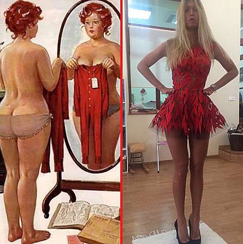Вера Брежнева призывает своих поклонниц похудеть к Новому году и сравнить результаты на фотографиях «до» и «после». Фото: Instagram.com/ververa.