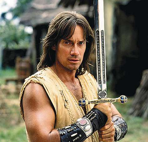 Кевин Сорбо. Кадр из сериала «Удивительные странствия Геракла» (1995–1999).