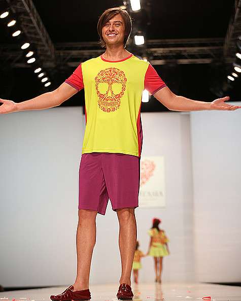 Прохор Шаляпин на показе YanaStasia.