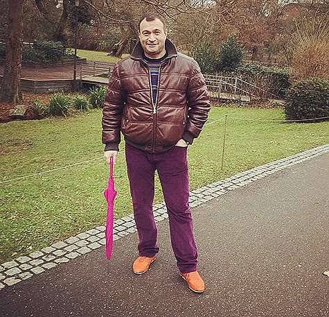 В Баден-Бадене Яне Лапутиной и ее мужу понадобился зонтик. Фото: материалы пресс-служб.